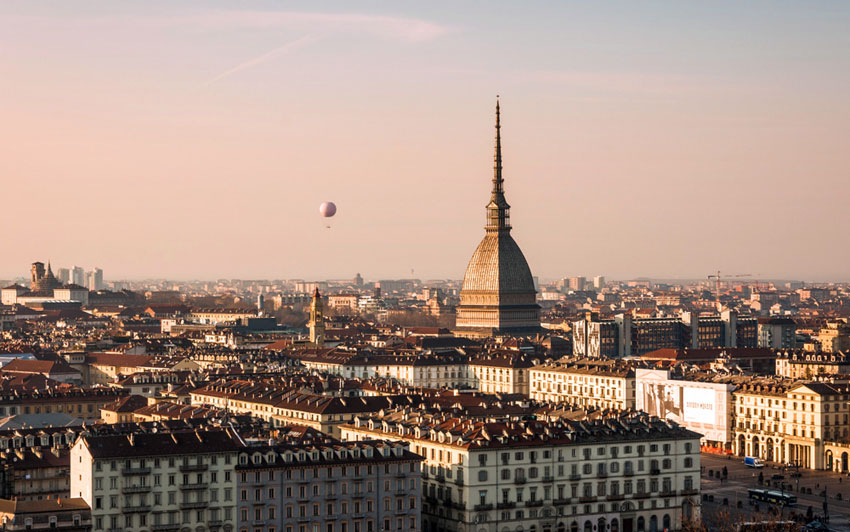 Lo skyline di Torino