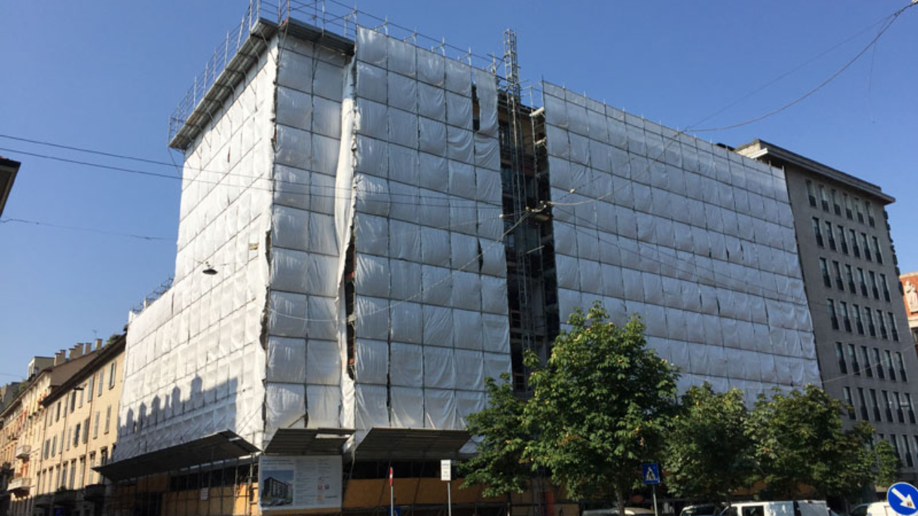I lavori di riqualificazione per Bastioni Porta Nuova, a Milano