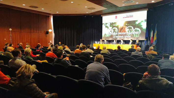 Un momento del convegno «Energia e progettazione, le nuove sfide»