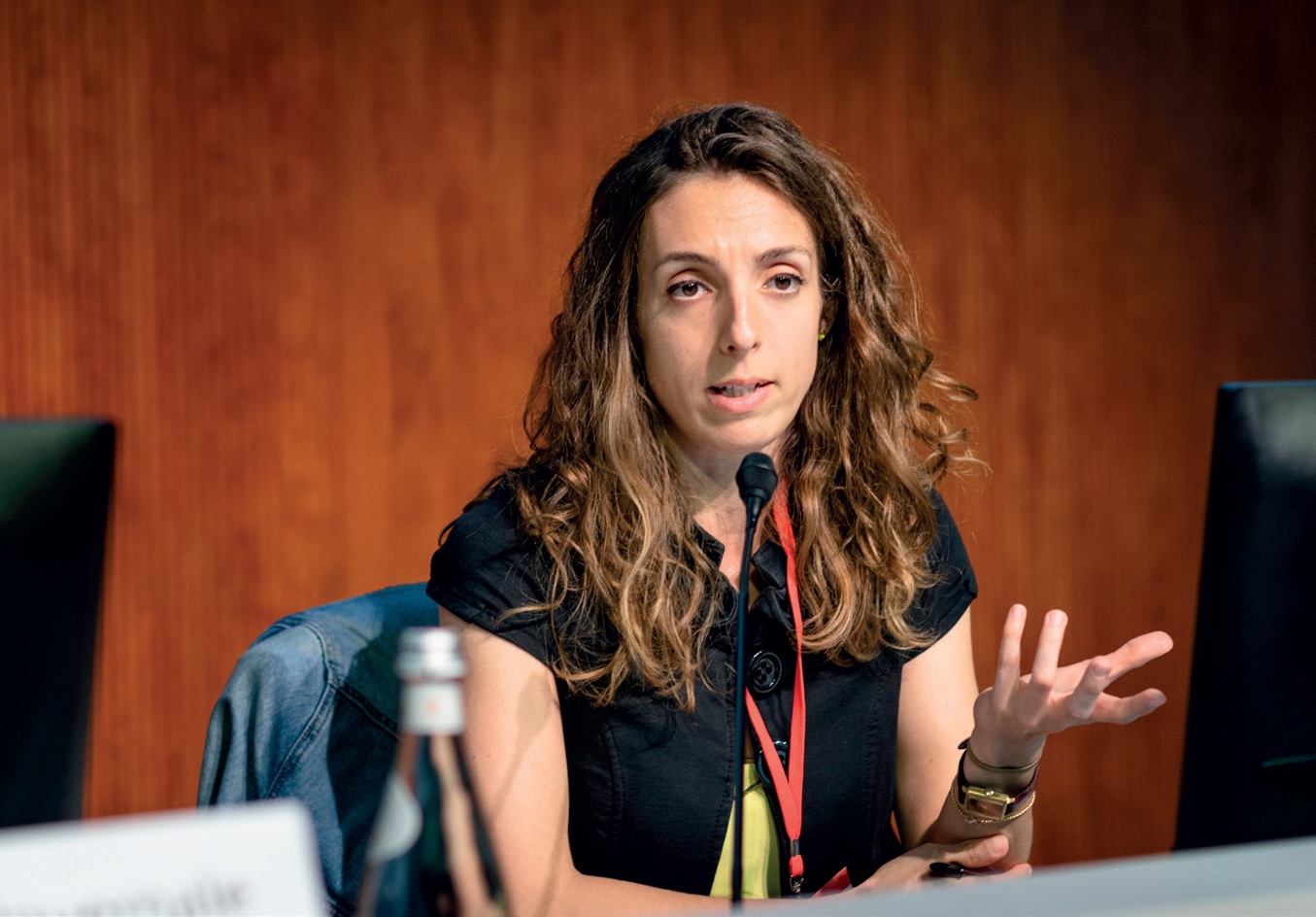 La professoressa Chiara Tagliaro del Dipartimento Abc del Politecnico di Milano