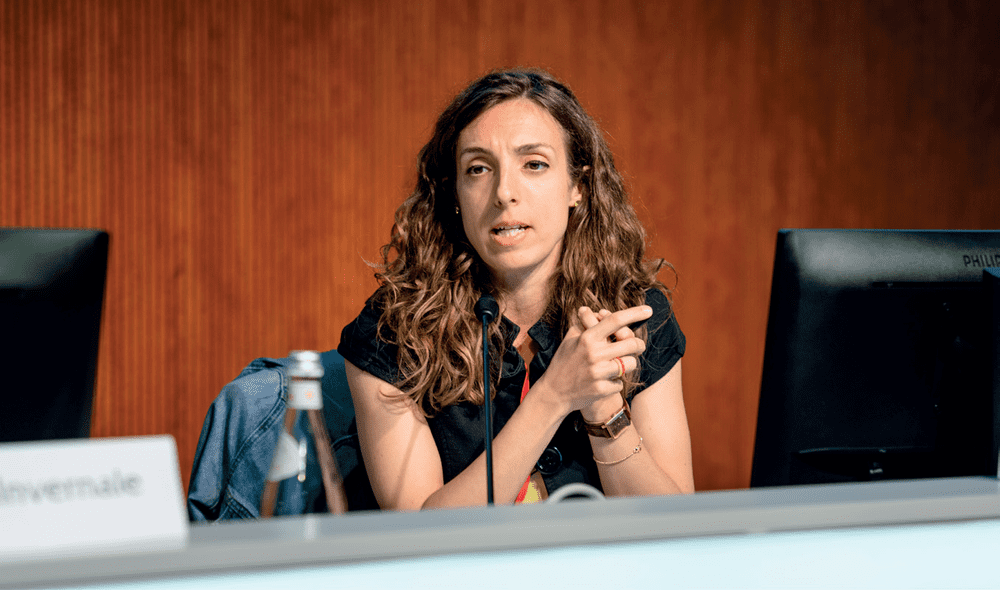 La professoressa Chiara Tagliaro del del Dipartimento Abc del politecnico di Milano