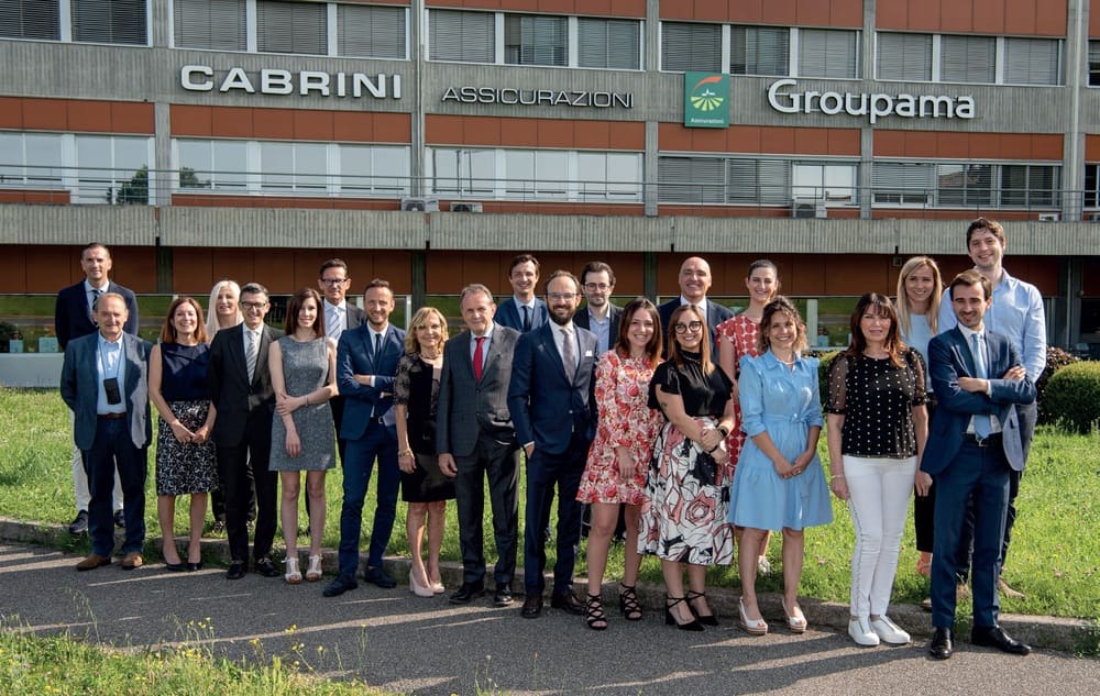 Il team Cabrini assicurazioni