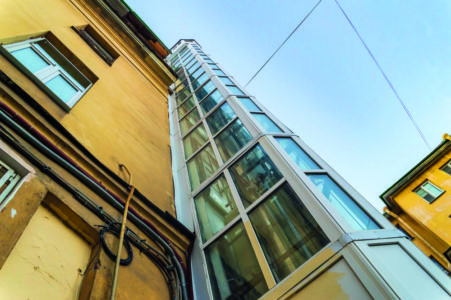 Installazione ascensore